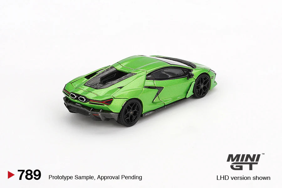 **PRE ORDER** Mini GT Lamborghini Revuelto Verde Selvans