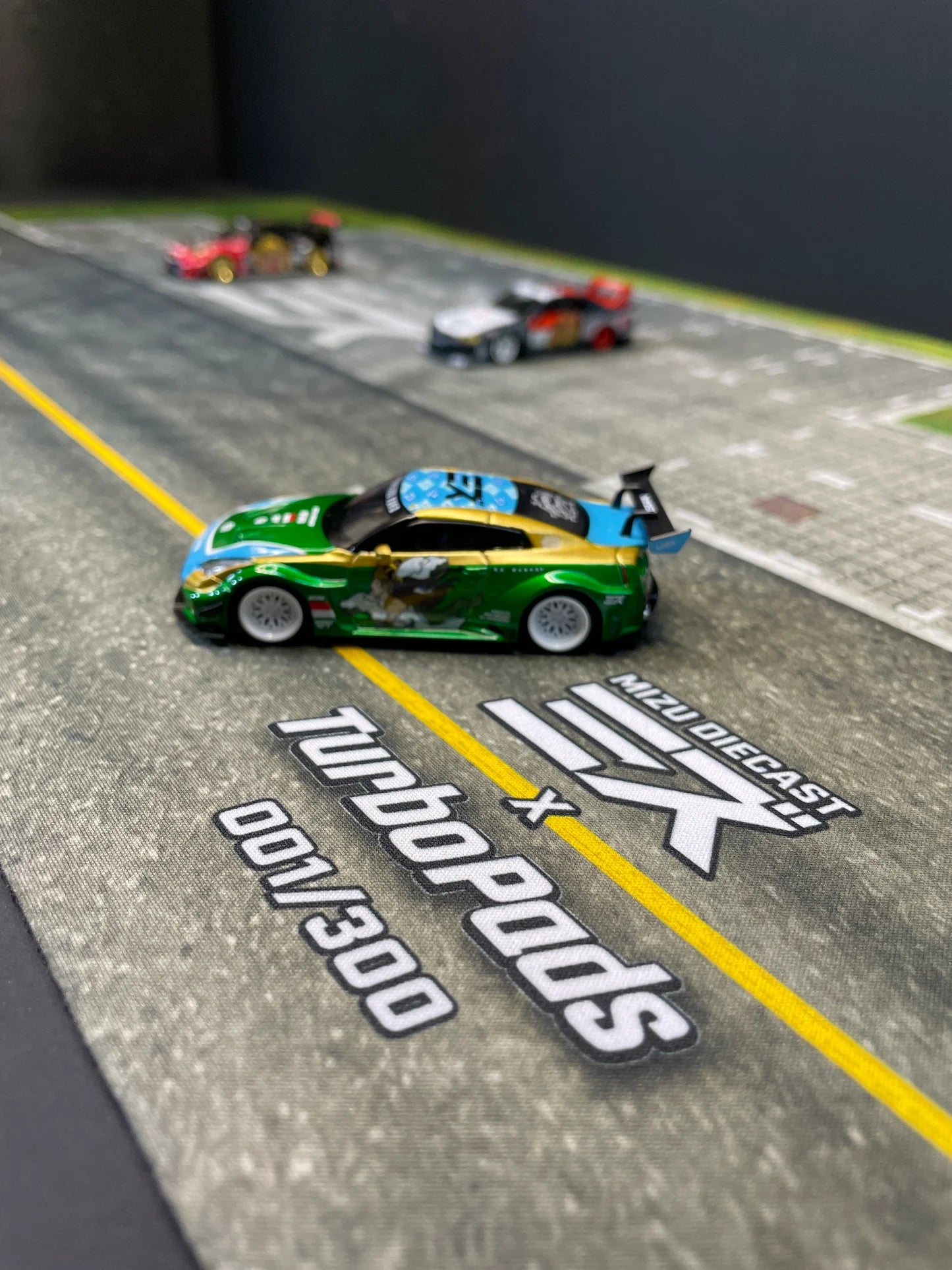 **PRE ORDER** TurboPads x MIZU Diecast Desktop Diorama Mat