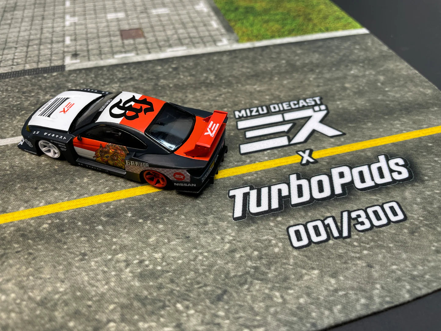 **PRE ORDER** TurboPads x MIZU Diecast Desktop Diorama Mat