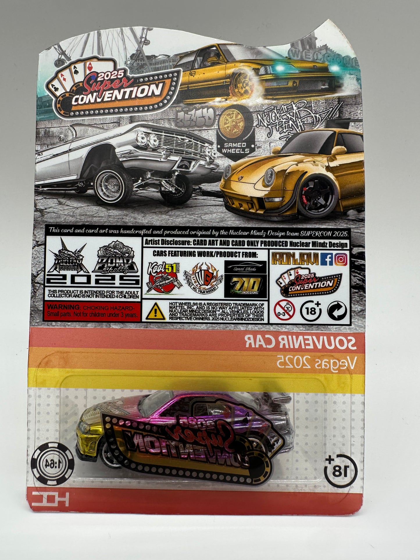 Hot Wheels 2025 Las Vegas SuperCon Nissan Skyline R34 GTR Souvenir Car