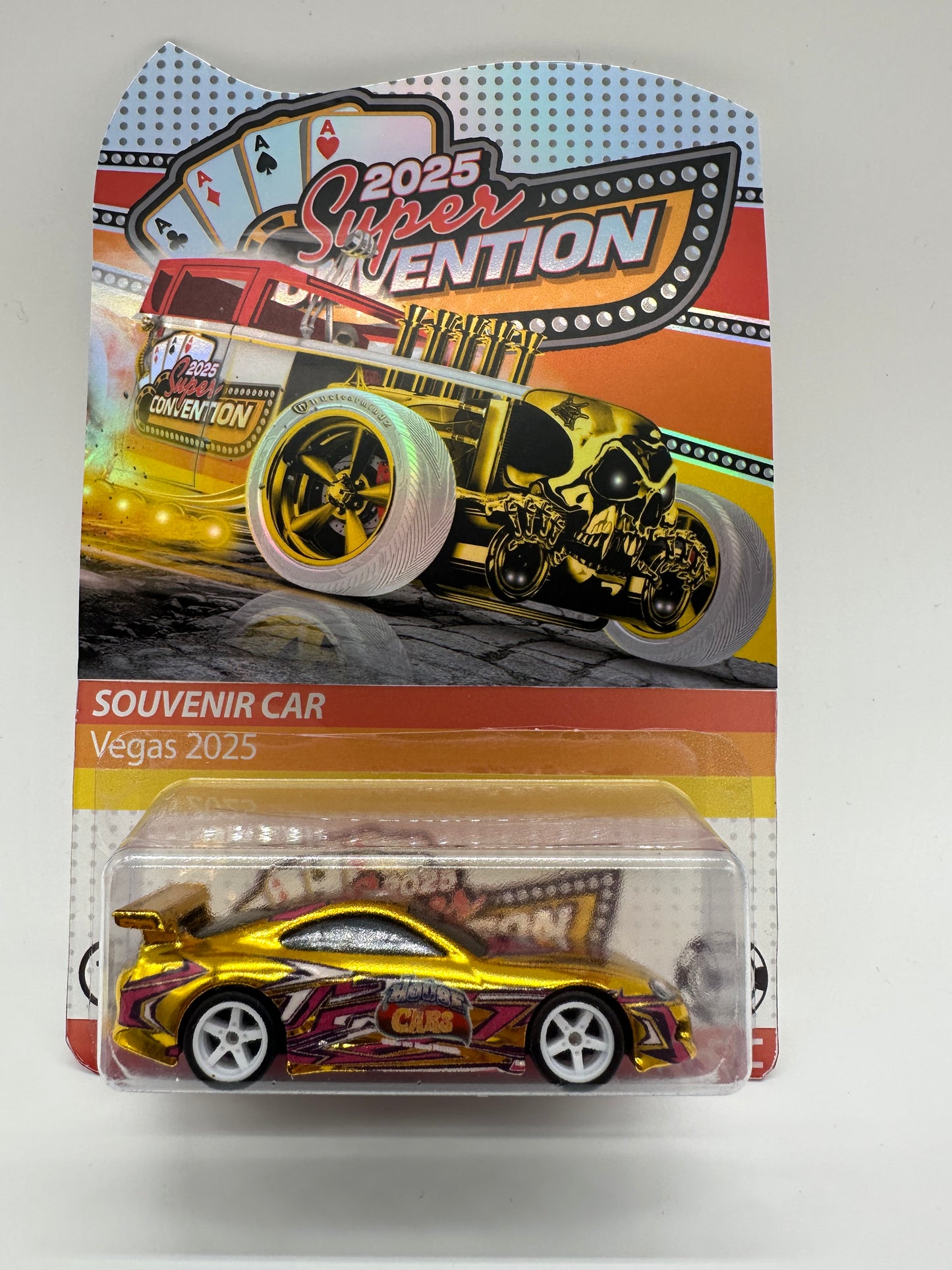 Hot Wheels 2025 Las Vegas SuperCon Souvenir Car Toyota Supra