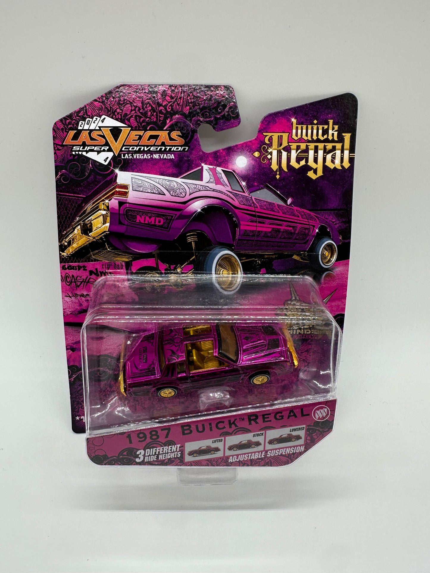 Maisto 2025 Las Vegas SuperCon 1987 Buick Regal - Purple