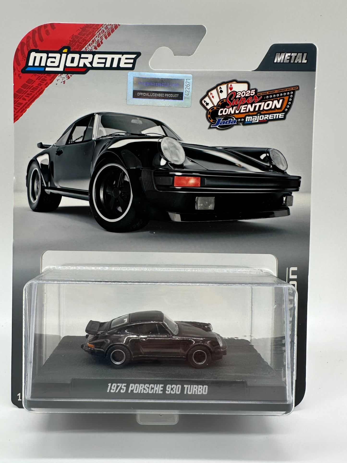 Majorette 2025 Las Vegas SuperCon 1975 Porsche 930 Turbo