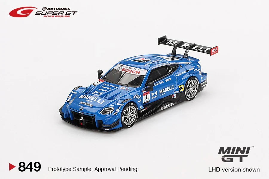 **PRE ORDER** Nissan Z GT500 #1 "MARELLI IMPUL Z" TEAM IMPUL 2023 SUPER GT SERIES