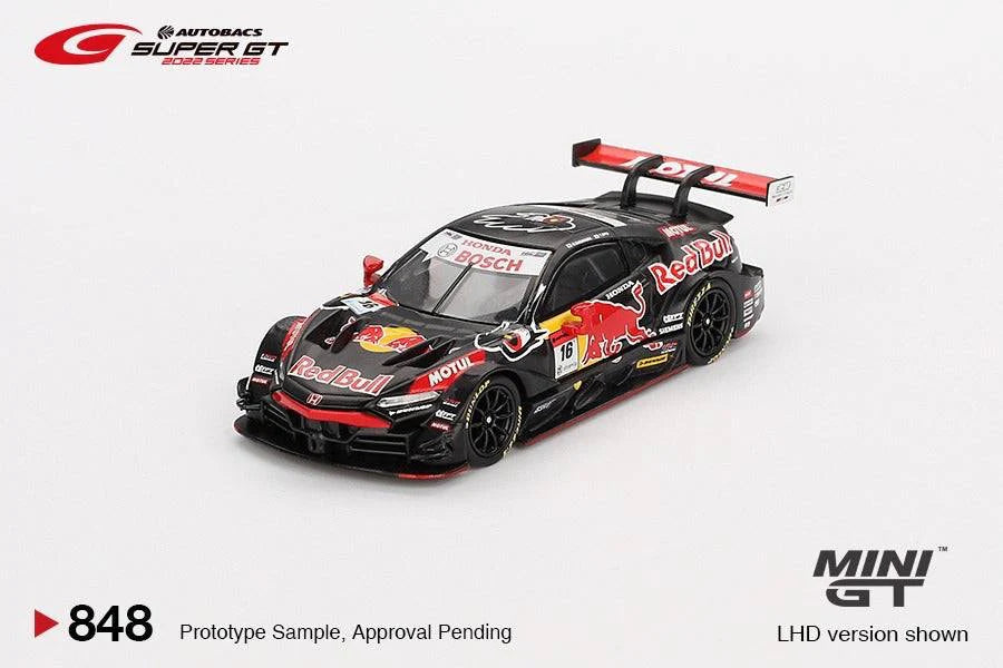 **PRE ORDER** Honda NSX-GT "Type S" GT500 #16 "Red Bull MOTUL MUGEN NSX-GT" TEAM Red Bull MUGEN 2022 SUPER GT SERIES