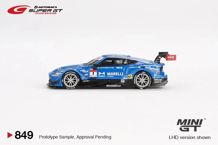 **PRE ORDER** Nissan Z GT500 #1 "MARELLI IMPUL Z" TEAM IMPUL 2023 SUPER GT SERIES