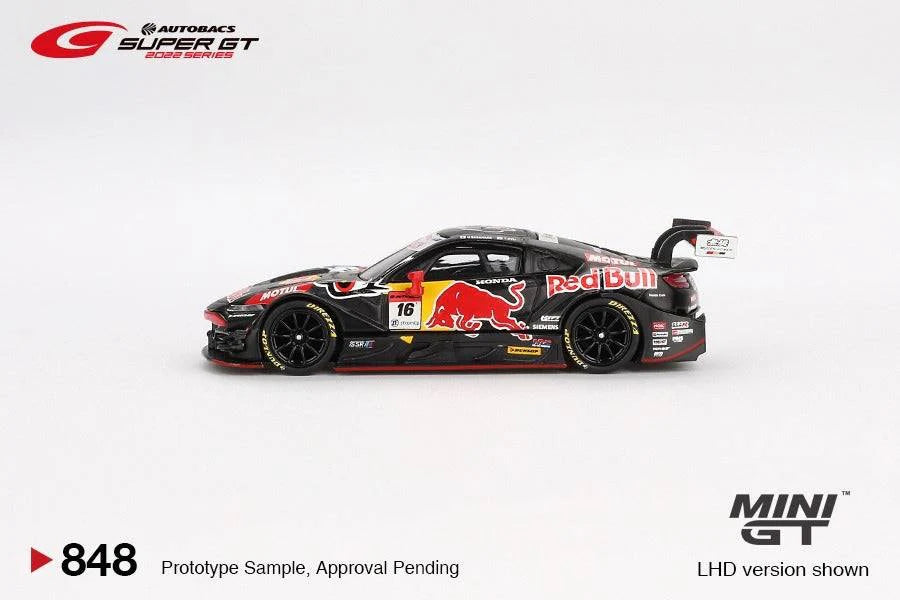 **PRE ORDER** Honda NSX-GT "Type S" GT500 #16 "Red Bull MOTUL MUGEN NSX-GT" TEAM Red Bull MUGEN 2022 SUPER GT SERIES