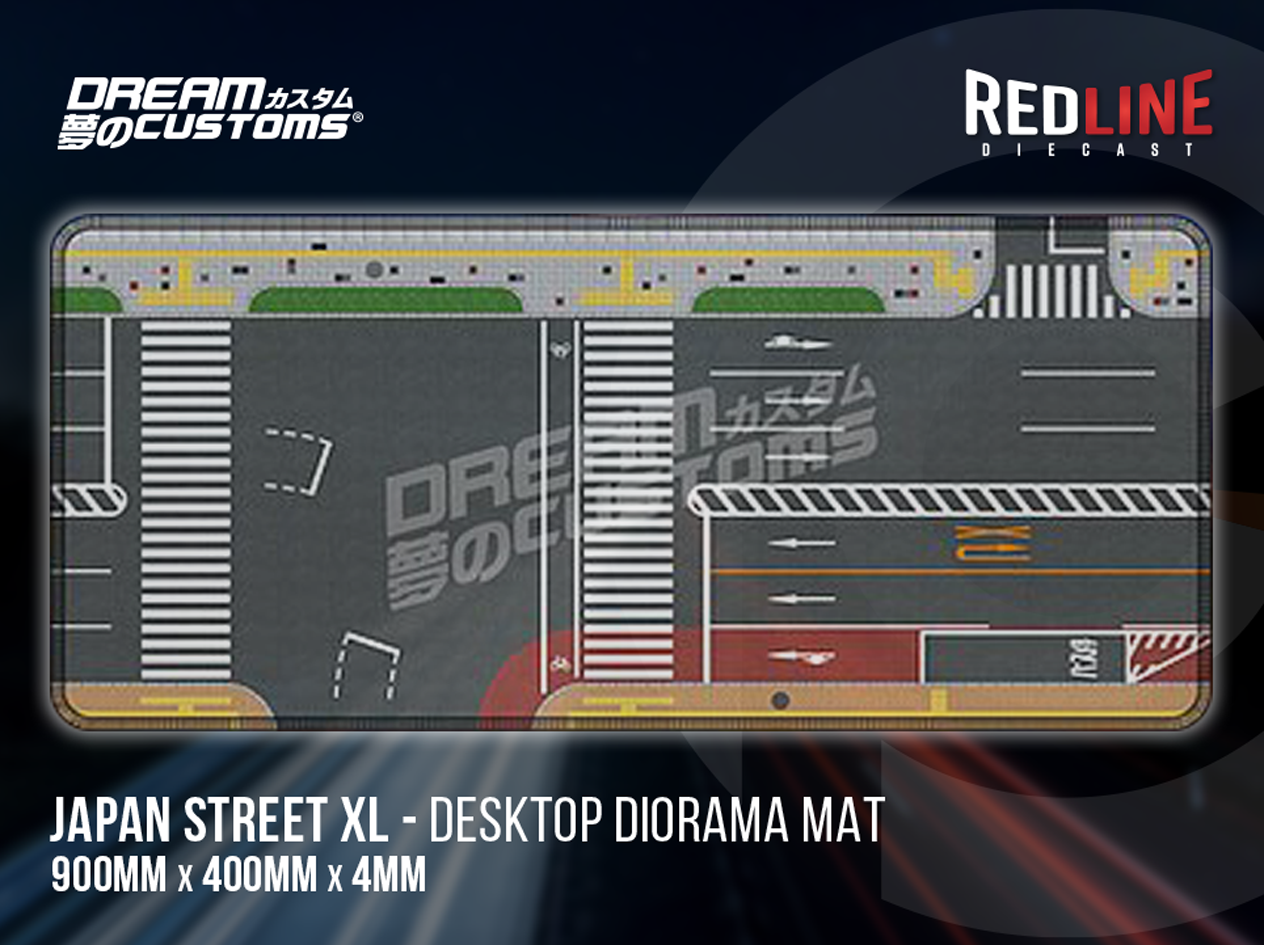 Pre Order Customs XL Diorama Mat - Japan Street