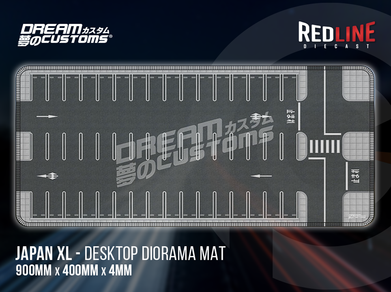 Dream Customs XL Diorama Mat - Japan XL Car Park