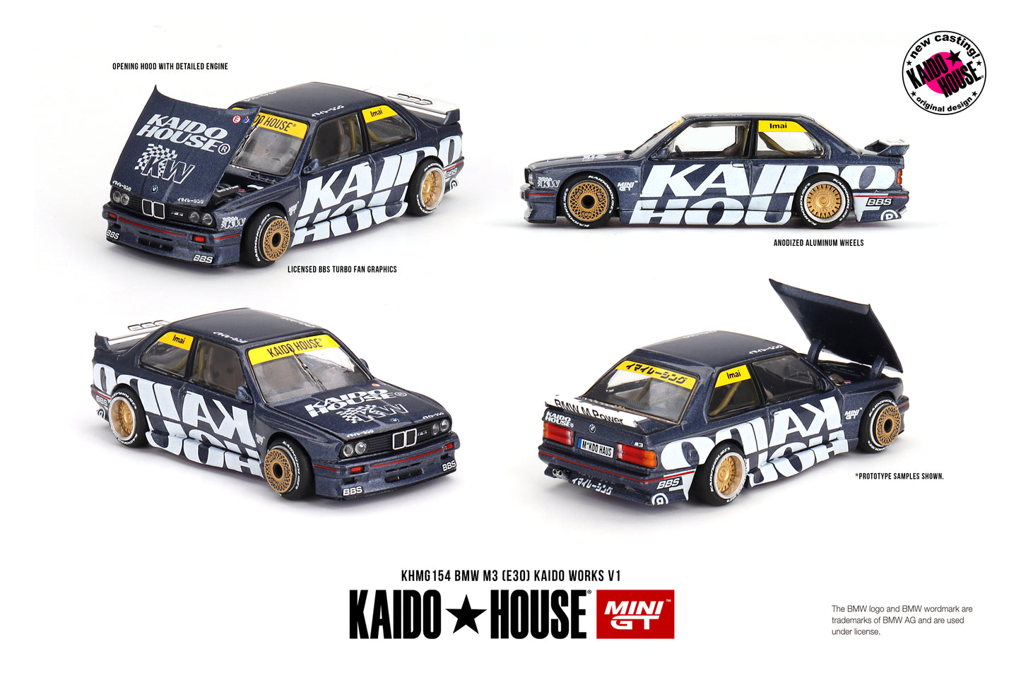 Kaido House BMW M3 (E30) Kaido Works V1 - KHMG154