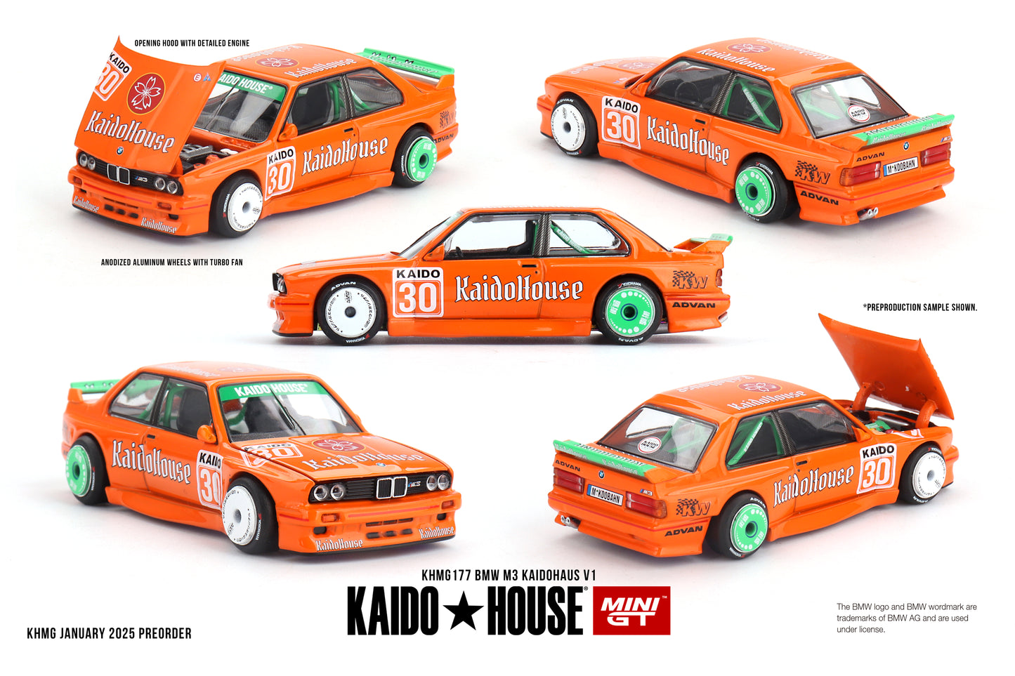**PRE ORDER** Kaido House x Mini GT BMW M3 KaidoHaus V1 - KHMG177