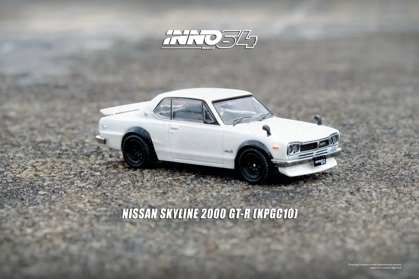 INNO64 Nissan Skyline 2000 GT-R ( KPGC10 ) White
