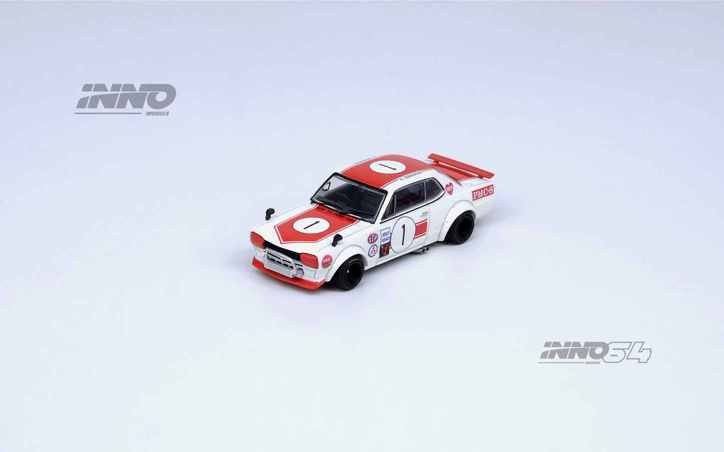 **PRE ORDER** INNO64 Nissan Skyline 2000 GT-R KPGC10 #1 Takahashi Kunimitsu Fuji Masters