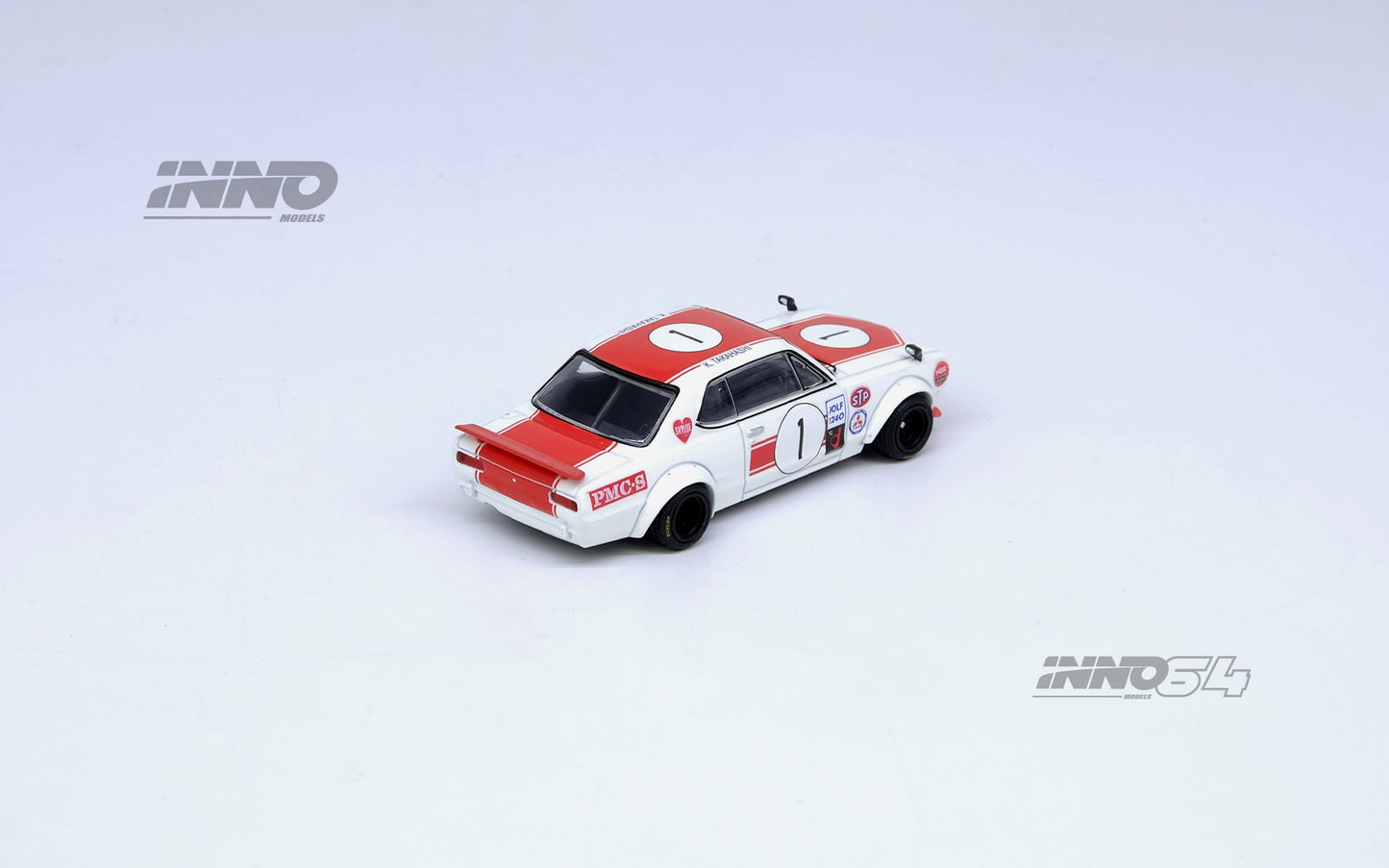 **PRE ORDER** INNO64 Nissan Skyline 2000 GT-R KPGC10 #1 Takahashi Kunimitsu Fuji Masters