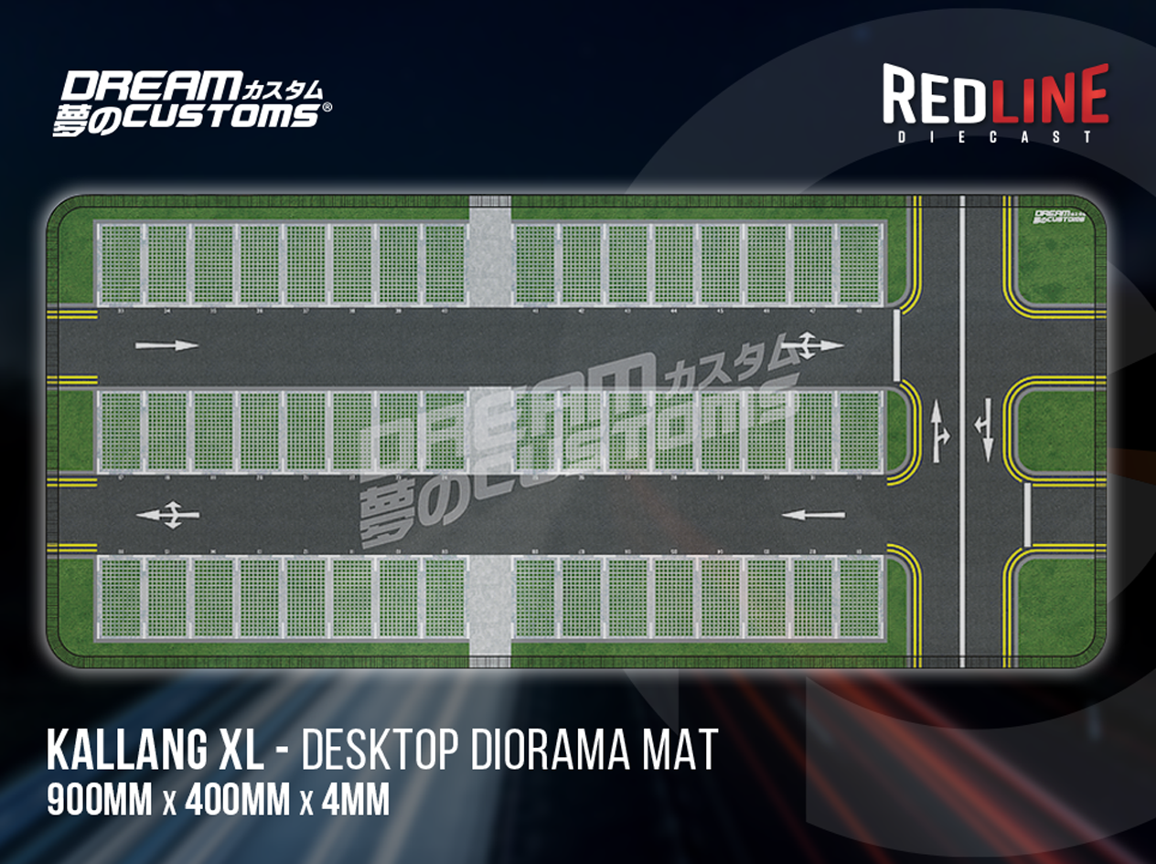 Pre Order Customs XL Diorama Mat - Kallang Car Park
