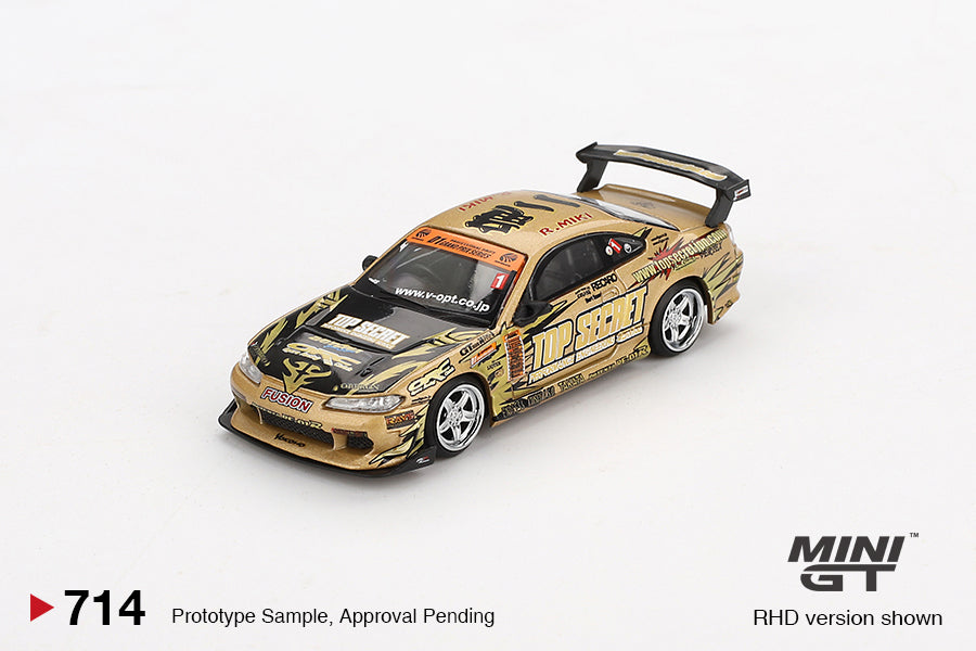 **PRE ORDER** Mini GT Nissan Silvia (S15) Top Secret D1GP