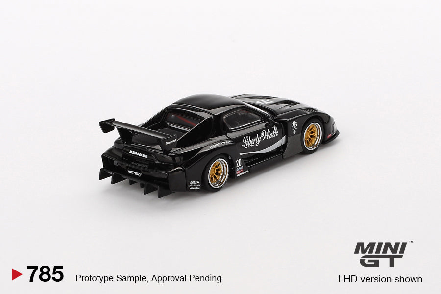 **PRE ORDER** Mini GT Mazda RX-7 LB-Super Silhouette Liberty Walk Black