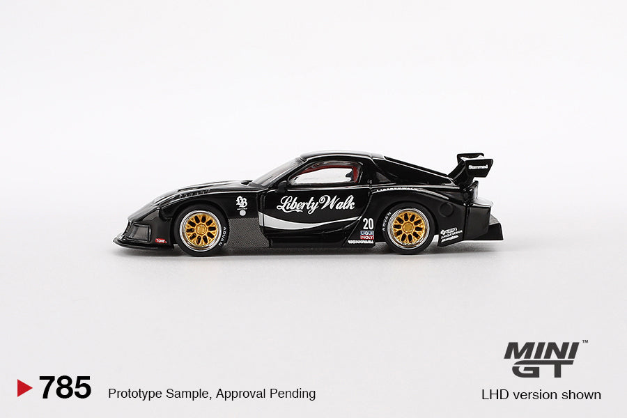 **PRE ORDER** Mini GT Mazda RX-7 LB-Super Silhouette Liberty Walk Black