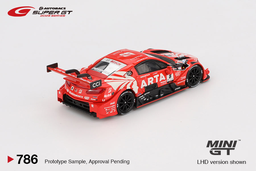 **PRE ORDER** Mini GT Honda NSX-GT "Type S" GT500 #8 "ARTA MUGEN NSX-GT" ARTA 2023 SUPER GT Series / SUPER GT Blister Packaging