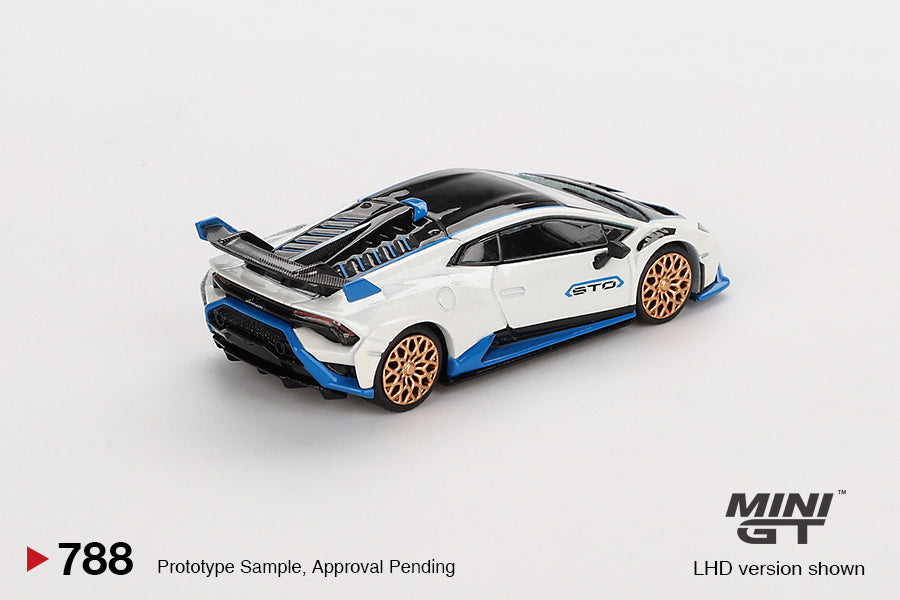 **PRE ORDER** Mini GT Lamborghini Huracán STO Bianco Asope