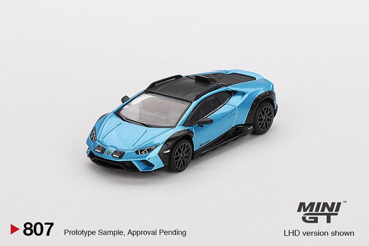 **PRE ORDER** Mini GT Lamborghini Huracán Sterrato Blu Aegir