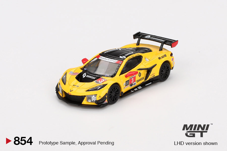**PRE ORDER** Mini GT Chevrolet Corvette Z06 GT3.R #3 Corvette Racing by Pratt Miller Motorsports 2024 IMSA Daytona 24 Hrs