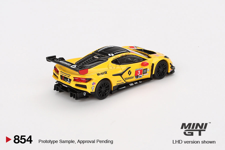 **PRE ORDER** Mini GT Chevrolet Corvette Z06 GT3.R #3 Corvette Racing by Pratt Miller Motorsports 2024 IMSA Daytona 24 Hrs