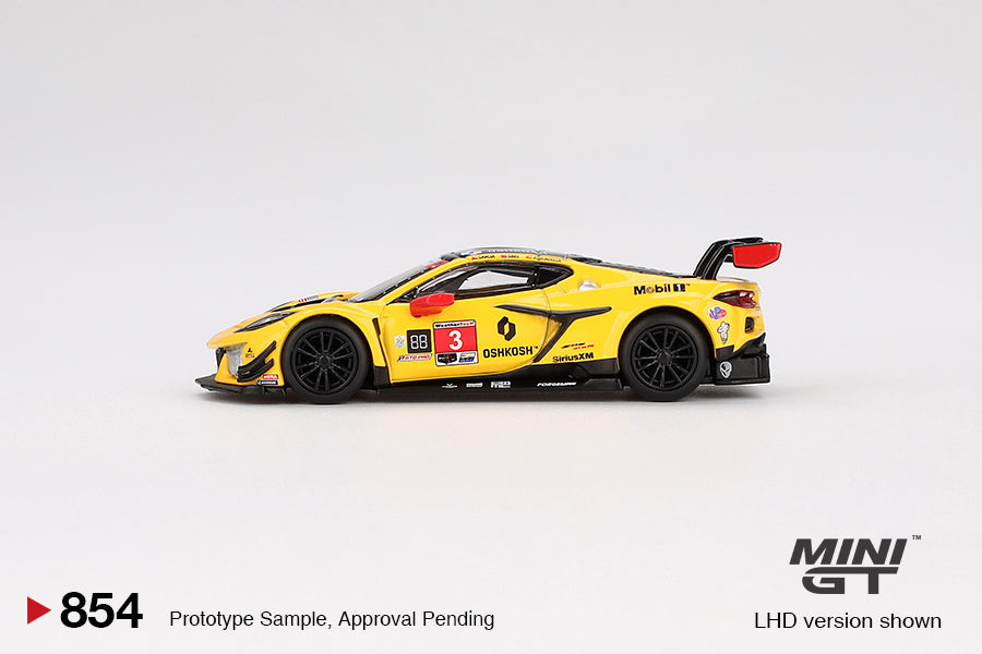 **PRE ORDER** Mini GT Chevrolet Corvette Z06 GT3.R #3 Corvette Racing by Pratt Miller Motorsports 2024 IMSA Daytona 24 Hrs