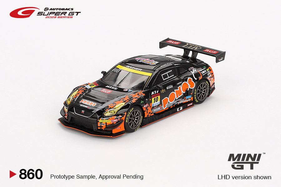**PRE ORDER** Mini GT Nissan GT-R NISMO GT3 #10 "PONOS GAINER GT-R" GAINER 2023 SUPER GT SERIES / SUPER GT