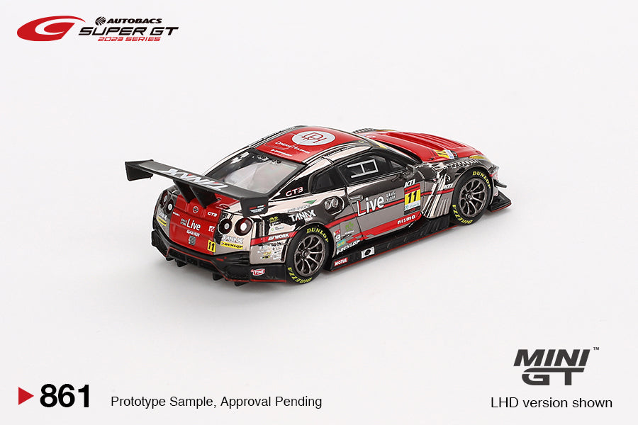 **PRE ORDER** Mini GT Nissan GT-R NISMO GT3 #11 "GAINER TANAX GT-R" GAINER 2023 SUPER GT SERIES / SUPER GT