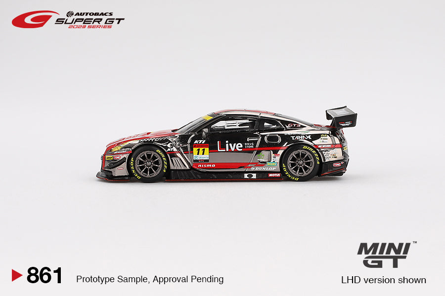 **PRE ORDER** Mini GT Nissan GT-R NISMO GT3 #11 "GAINER TANAX GT-R" GAINER 2023 SUPER GT SERIES / SUPER GT