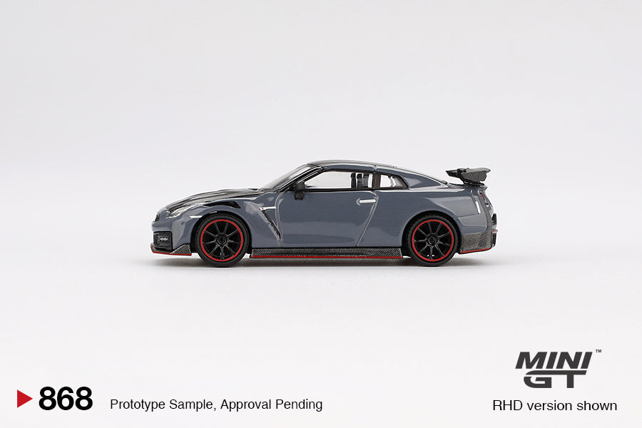 **PRE ORDER** Mini GT Nissan R35 GT-R Nismo 2024 Nismo Stealth Gray