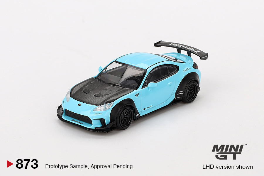 **PRE ORDER** Mini GT Toyota GR86 LB Nation Baby Blue