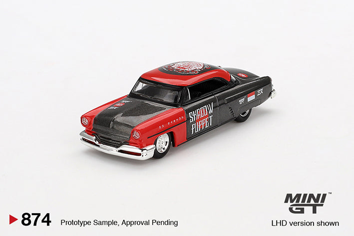 **PRE ORDER** Mini GT Lincoln Capri Hot Rod 1954 "Shadow Puppet" MINI GT x MIZU Diecast 2024