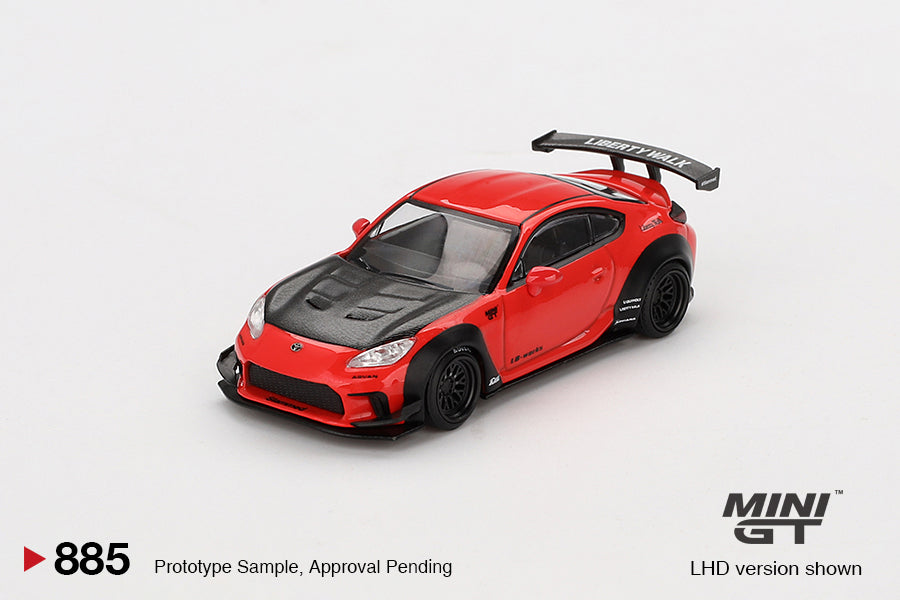 **PRE ORDER** Mini GT Toyota GR86 LB * Nation Red