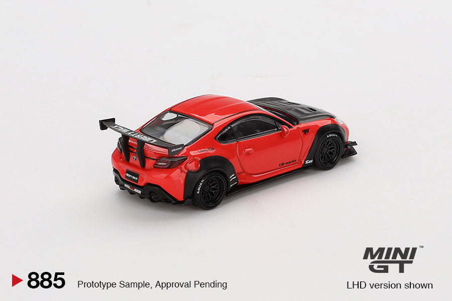 **PRE ORDER** Mini GT Toyota GR86 LB * Nation Red