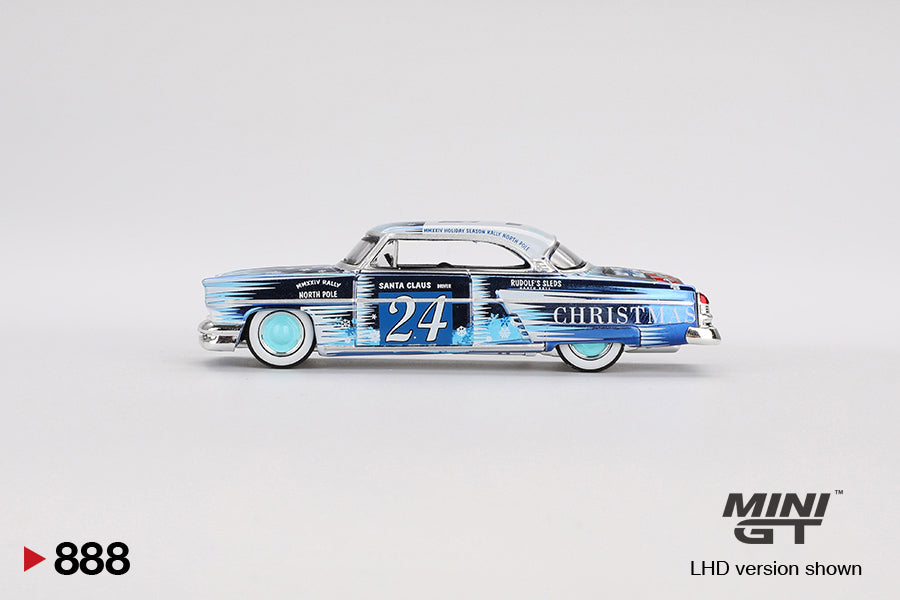**PRE ORDER** Mini GT Lincoln Capri Christmas Hot Rod by Tim Sadchikov 2024 Christmas Edition Limited 9999 Pieces