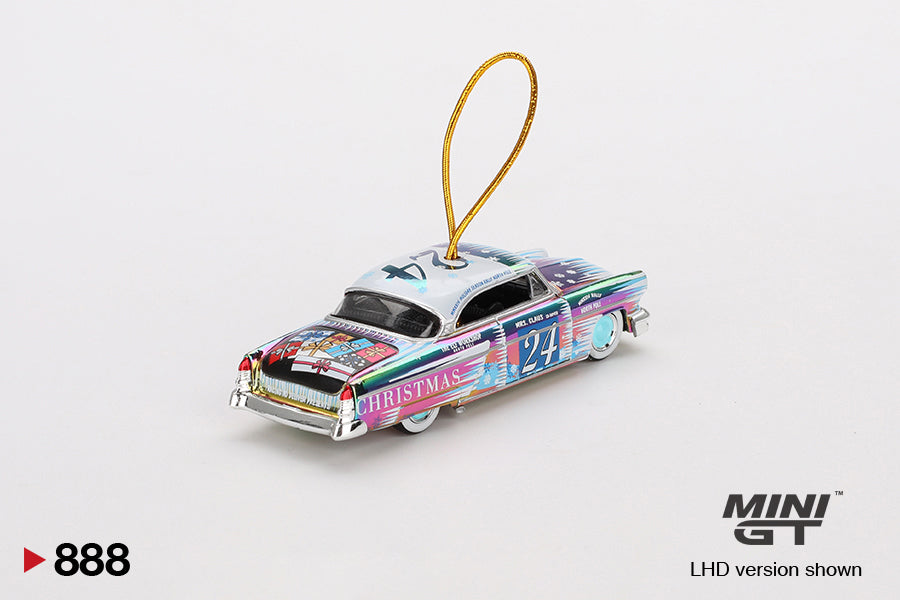 **PRE ORDER** Mini GT Lincoln Capri Christmas Hot Rod by Tim Sadchikov 2024 Christmas Edition Limited 9999 Pieces