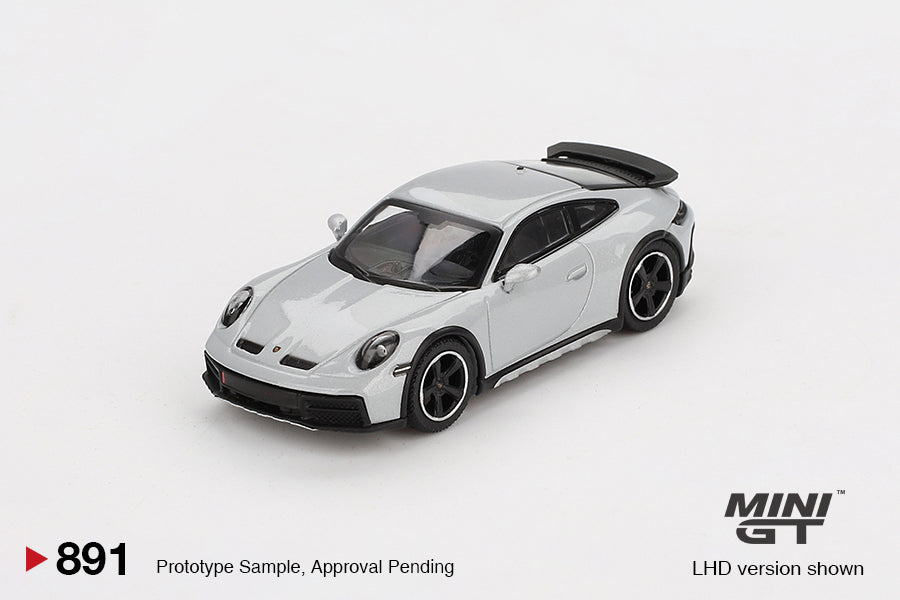 **PRE ORDER** Mini GT Porsche 911 Dakar Ice Grey Metallic