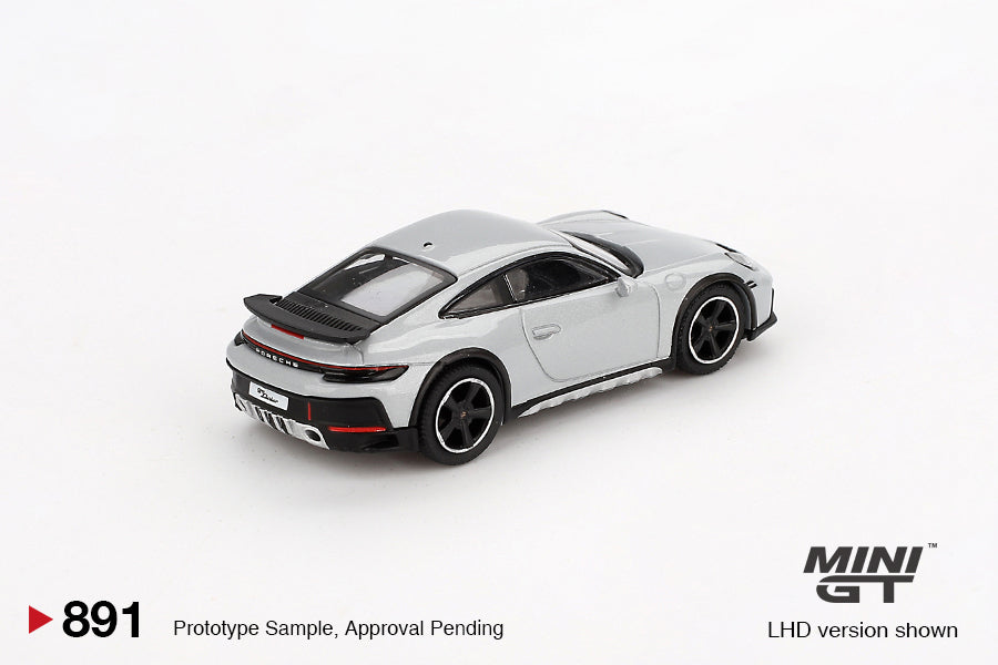 **PRE ORDER** Mini GT Porsche 911 Dakar Ice Grey Metallic