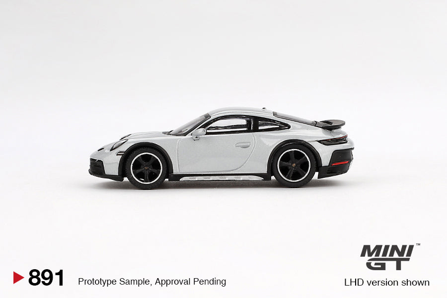 **PRE ORDER** Mini GT Porsche 911 Dakar Ice Grey Metallic