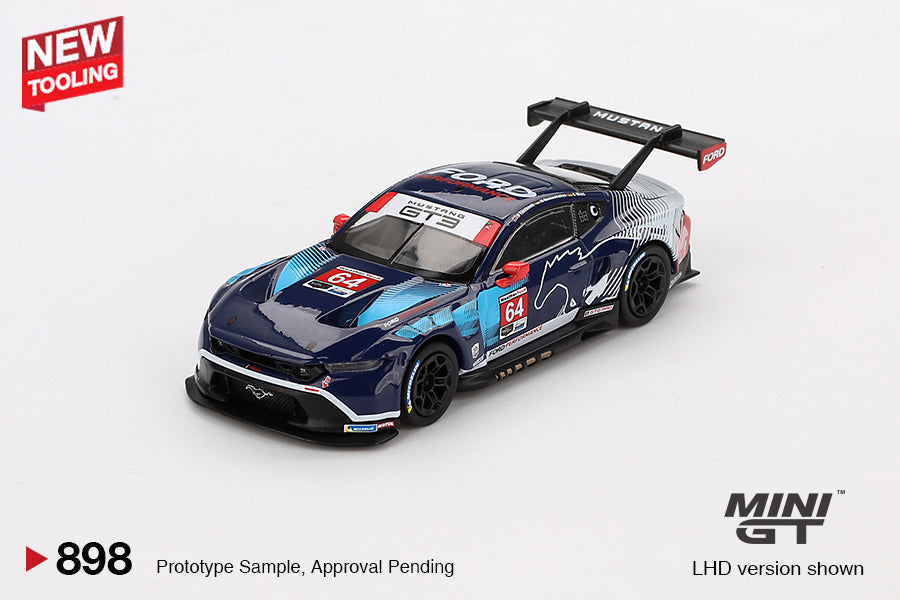 **PRE ORDER** Mini GT Ford Mustang GT3 #64 Ford Multimatic Motorsports 2024 IMSA Daytona 24 Hrs