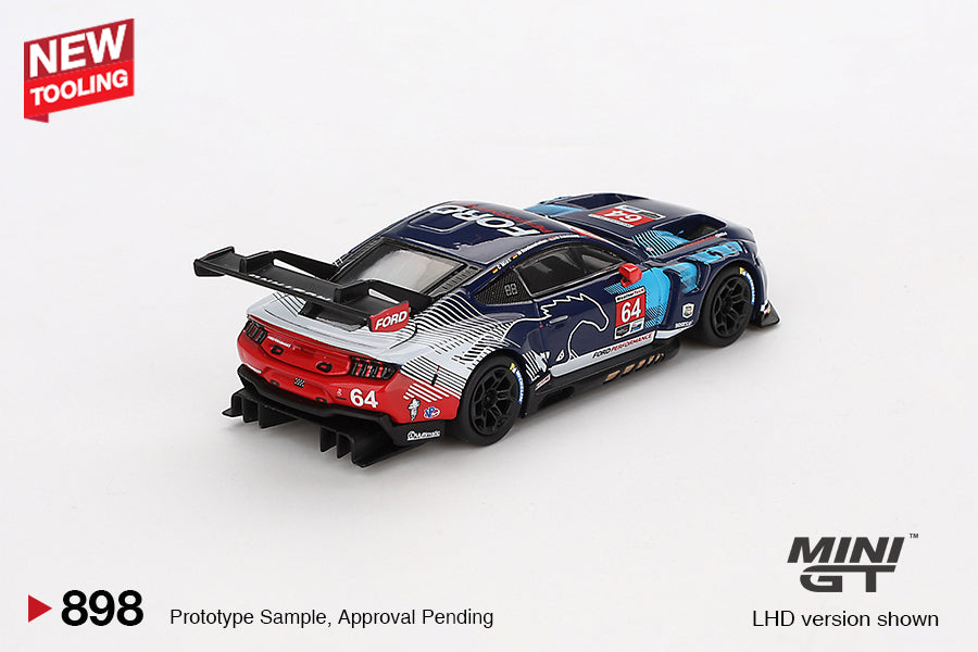 **PRE ORDER** Mini GT Ford Mustang GT3 #64 Ford Multimatic Motorsports 2024 IMSA Daytona 24 Hrs