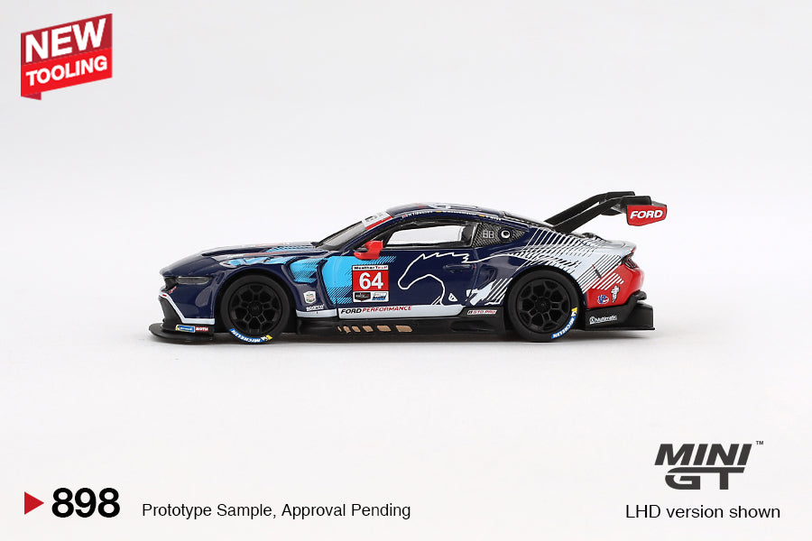 **PRE ORDER** Mini GT Ford Mustang GT3 #64 Ford Multimatic Motorsports 2024 IMSA Daytona 24 Hrs