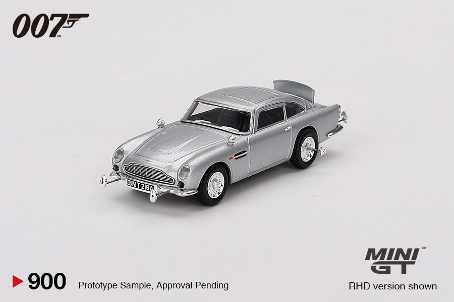 **PRE ORDER** Mini GT James Bond 007 Aston Martin DB5 "Goldfinger" Blister Packaging