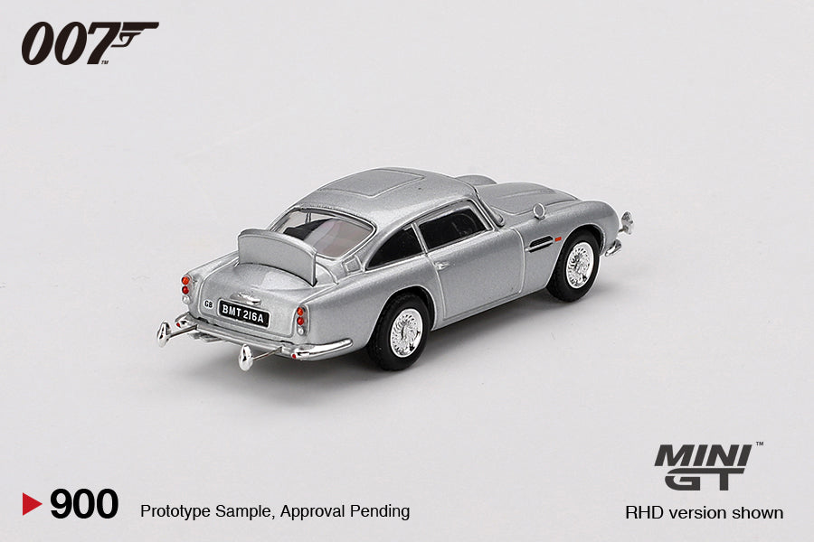 **PRE ORDER** Mini GT James Bond 007 Aston Martin DB5 "Goldfinger" Blister Packaging
