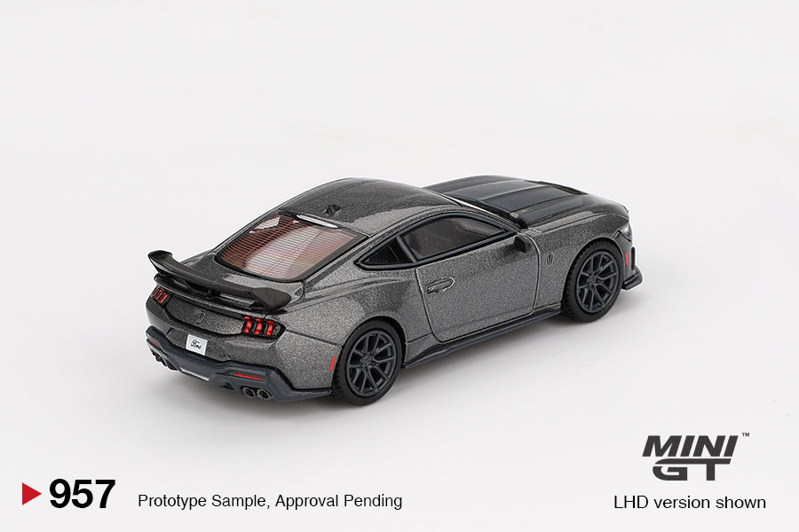**PRE ORDER** Mini GT Ford Mustang Dark Horse 2024 - Carbonized Grey