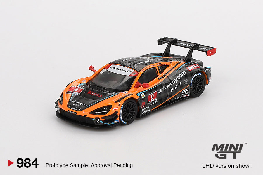 **PRE ORDER** Mini GT McLaren 720S GT3 Evo Pfaff Motorsports 2024 IMSA Daytona 24 Hrs