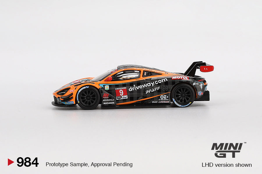 **PRE ORDER** Mini GT McLaren 720S GT3 Evo Pfaff Motorsports 2024 IMSA Daytona 24 Hrs