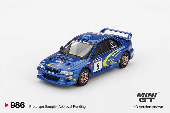 **PRE ORDER** Mini GT Subaru Impreza WRC99 - #5 Richard Burns / Robert Reid - Winner 1999 Rally Australia - Australian Exclusive Release